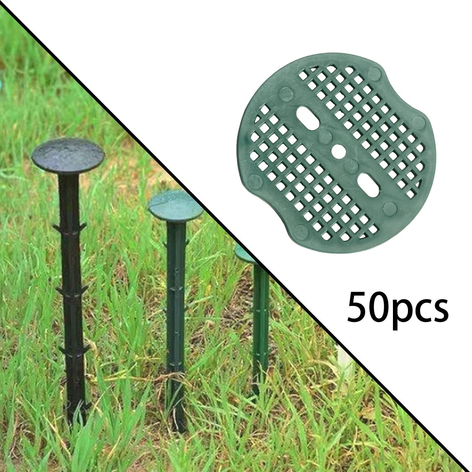 Picchetti da Giardino a Forma di U, robusti e Resistenti, graffette per Paesaggio Ideali per Fissare Tessuto barriera per Erbacce, teloni, Tende, Prato e Cortile, Disponibili in Varie Misure.
