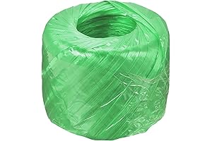 350m Polyester Nylon Plastic Rope Twine for Packing, Gardening, Craft, Green