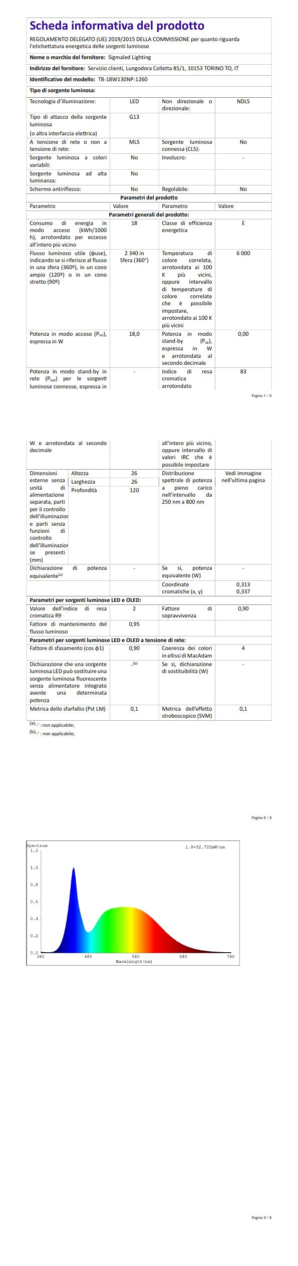 Eurocali Tubi LED T8 120cm - 2 Pack | 17.5W 2600 Lumen Bianco Naturale 4000K | Sostituzione Neon Con Starter Incluso - Foto 6