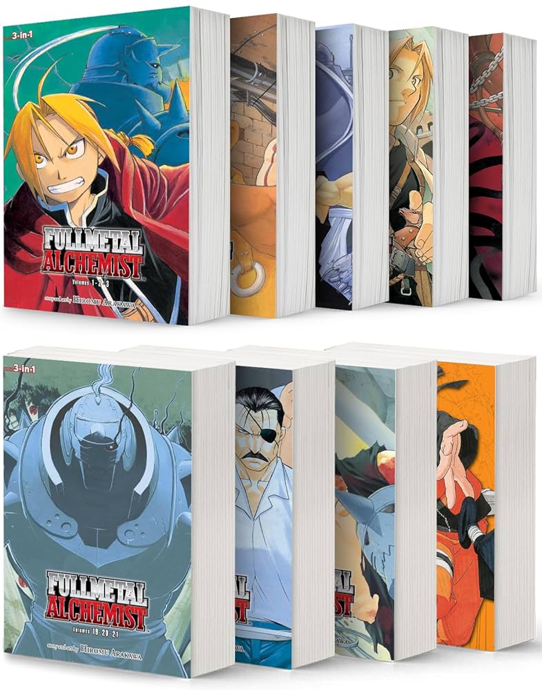 鋼の錬金術師 3-in-1 英語版 Fulll Alchemist 鋼の錬金術師 3-in-1 英語版 Fulll Alchemist 鋼の錬金術師 3-