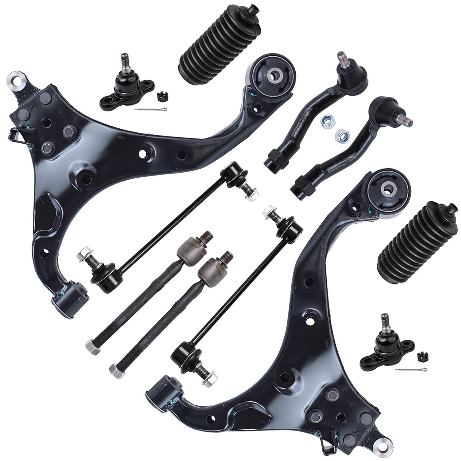 Detroit Axle - Front End 12pc Suspension Kit for 2005-2009 Hyundai Tucson