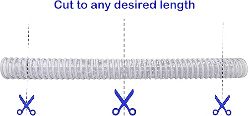 Miniatura 3 de Sealproof Manguera de conexión de bomba de filtro de piscina de 1.25 pulgadas (1.260 in) para piscinas sobre el suelo de 1-14 pulgadas y sistemas