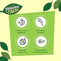 Vista 7 de Heaven & Earth Veggie Chips, Root Vegetable Medley Chips 1oz (6 Pack) Thin & Crisp Perfect Snack & Salad Topper Non GMO Certified Kosher