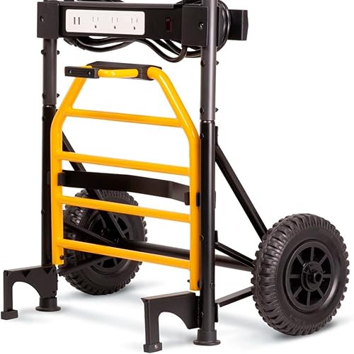 Miniatura 13 de Mule 52000-01 300 lbs. Capacidad Camión de mano 5 en 1 Taller móvil con ventilador integrado de 3 velocidades y luz LED