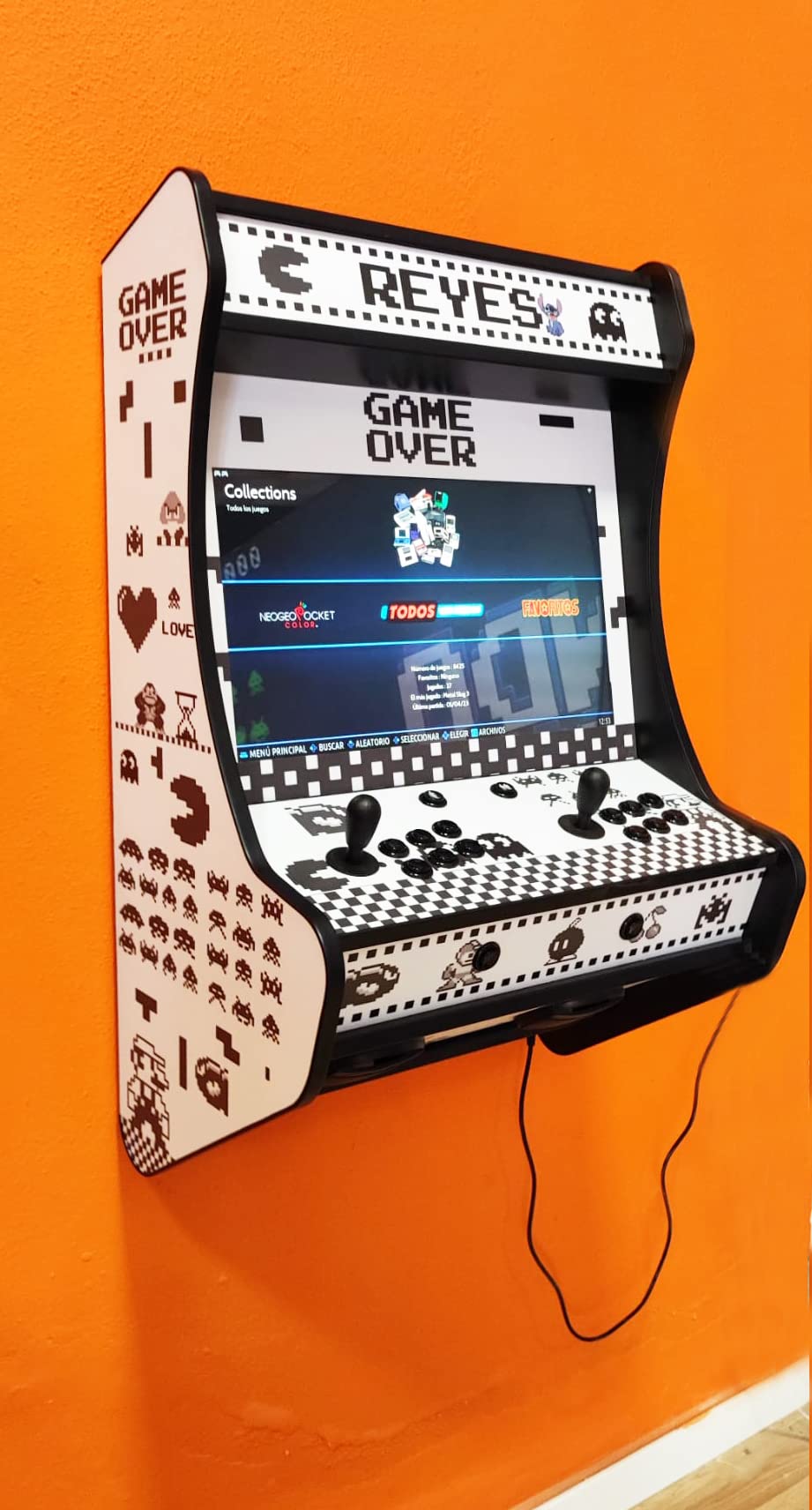Macchina ricreativa Arcade Gold da parete