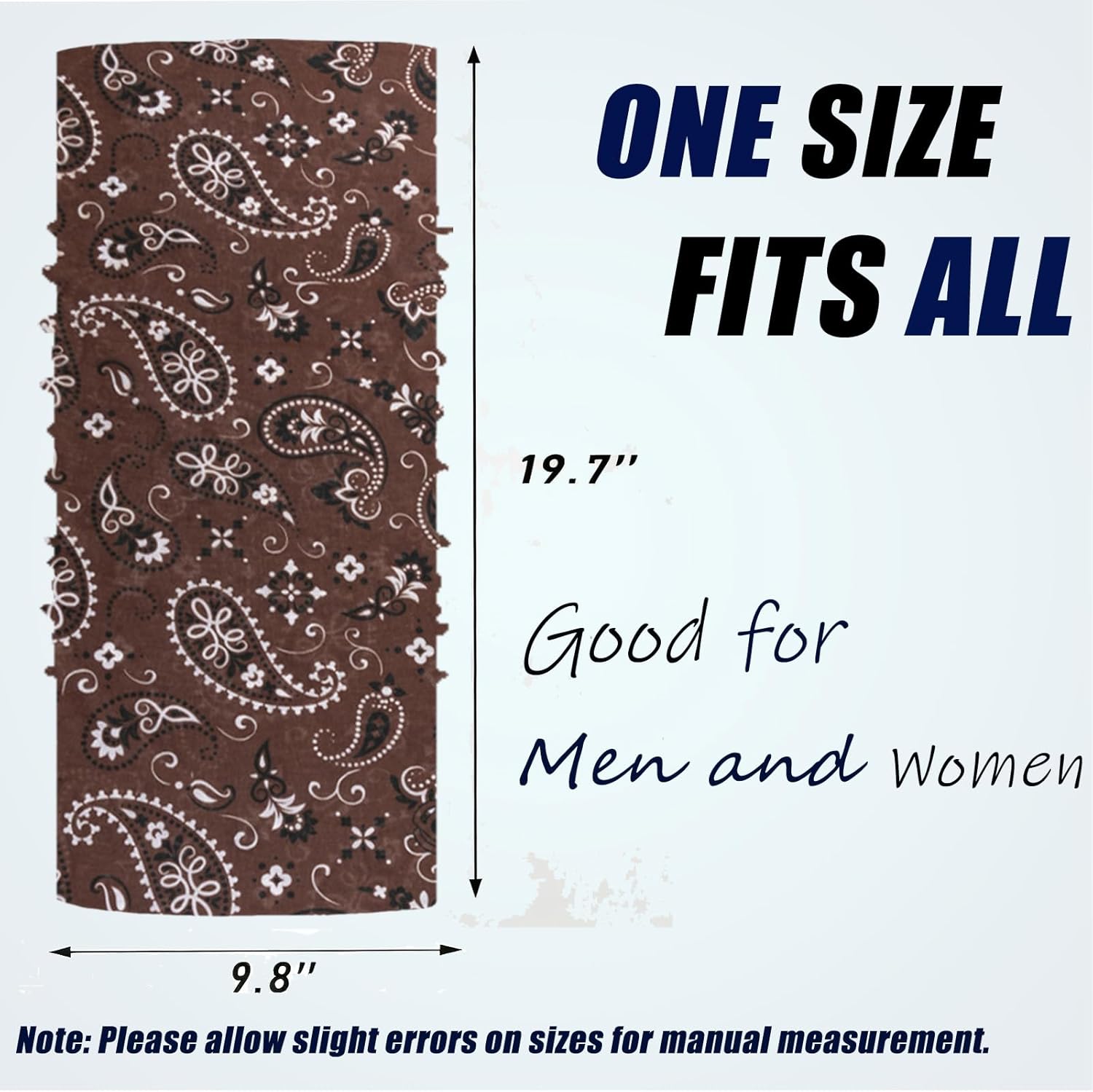 Neck Gaiter Face Mask Cover Scarf Bandana for Men Women, Sun, Dust-proof Tube Gaiter for Cycling Motorcycle Running Fishing - Image 2