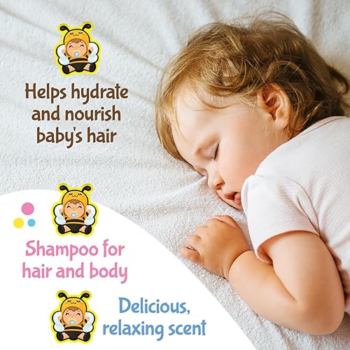 Miniatura 4 de Tio Nacho Royal Baby Hair and Body Shampoo with Royal Jelly & Chamomile, 13.5 fl oz - Hypoallergenic, Gentle, Tear Free, All in One Body Wash