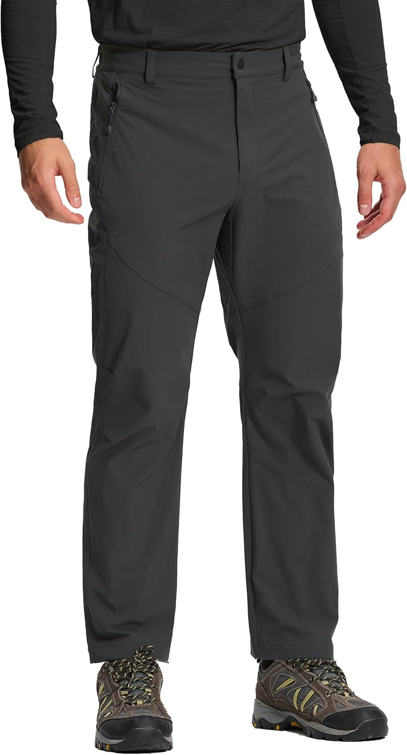 Pioneer Camp Men's Hiking Pants Quick Dry Lightweight Water Resistant Casual Outdoor Pant for Travel Fishing