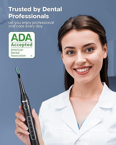 Miniatura 5 de Bitvae Combo de cepillo de dientes y hilo dental de agua juego de limpiador de dientes 5 modos opcionales y 8 cabezales de cepillo cepillos de