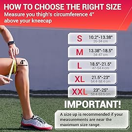 DR. BRACE ELITE Knee Brace with Side Stabilizers & Patella Gel Pads for Maximum Knee Pain Support and knee recovery for men and women-Please Check How To Size Video (Sunrise, X-Large)