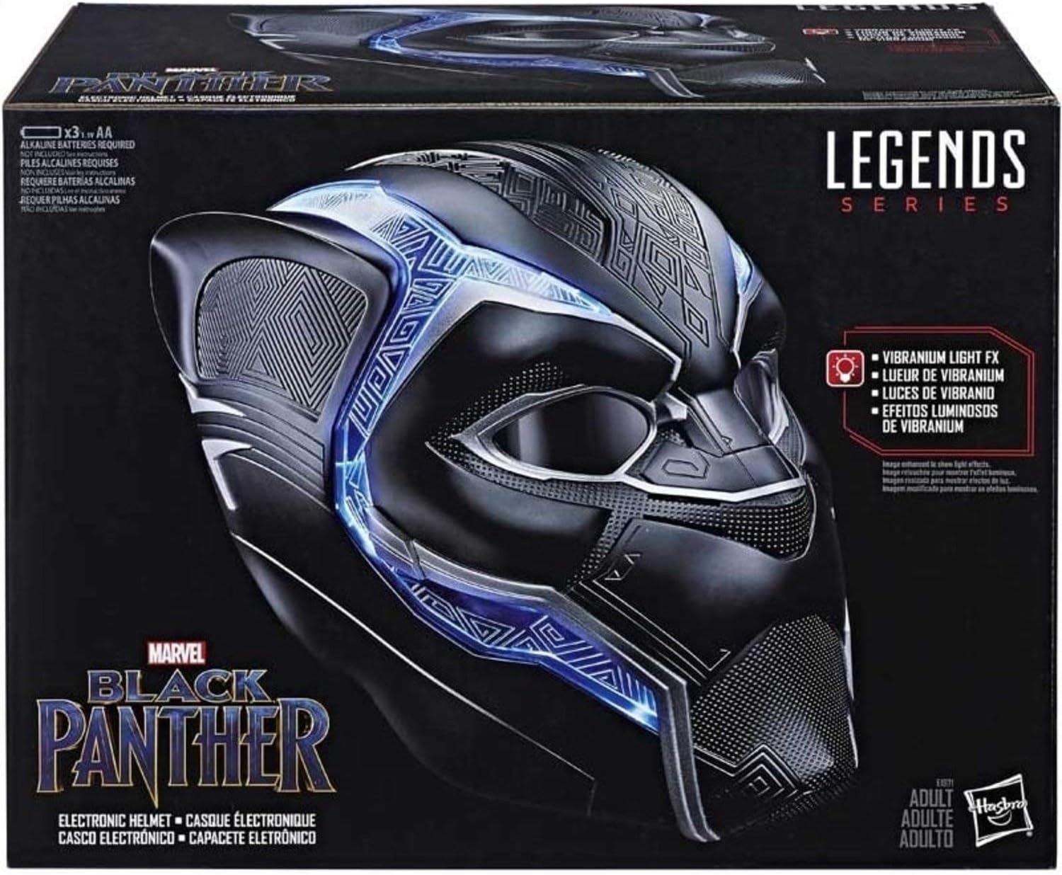 Marvel Legends Series Black Panther Electronic Helmet