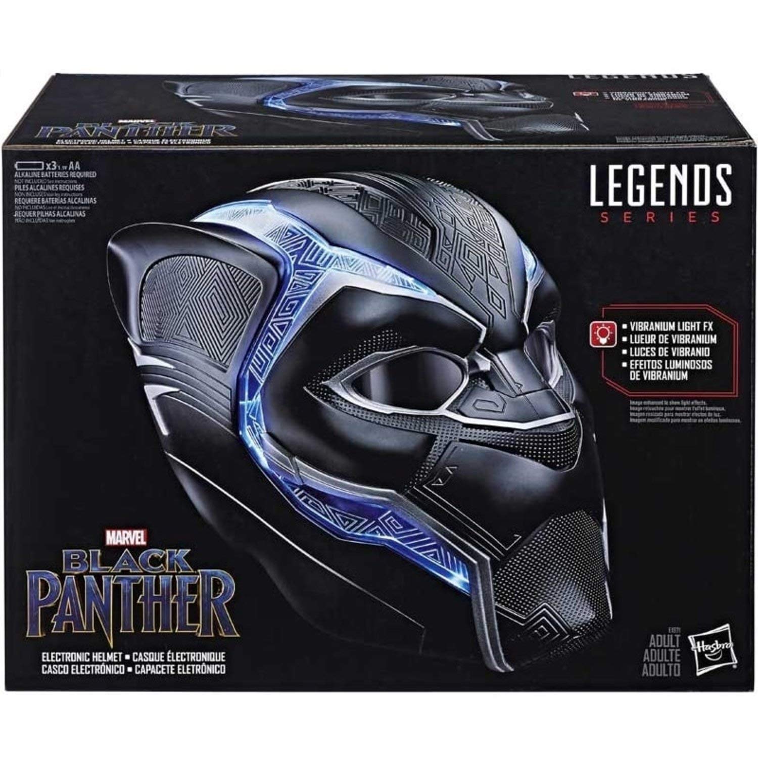 Marvel Legends Series Black Panther Electronic Helmet
