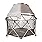 Baby Delight Go with Me Eclipse Deluxe Portable Playard | Playpen | Sun Canopy | Indoor and Outdoor | Ultra Padded Nylon Floor | Sandstone