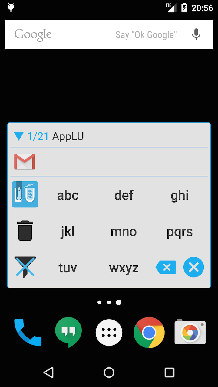 Uninstall Widget Pro for Android