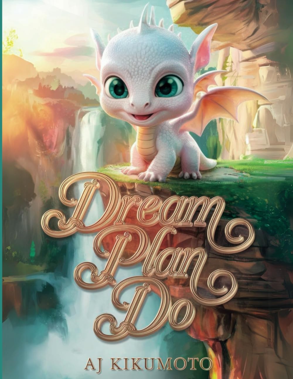 Dream, Plan, Do: 60-day Dragon-Themed Perfect for ADHD Women Planner with Daily Positive Affirmations, Yearly, Weekly, Daily Goals, Habit Tracker, Self-Care Planner, Meal Planner, Reflections