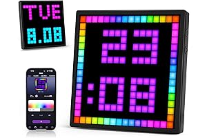 Large Display Digital Calendar Clock for Enhanced Time Management