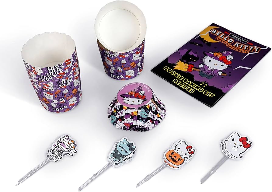 Amazon.com: Handstand Kitchen Hello Kitty Halloween Cupcake Party
