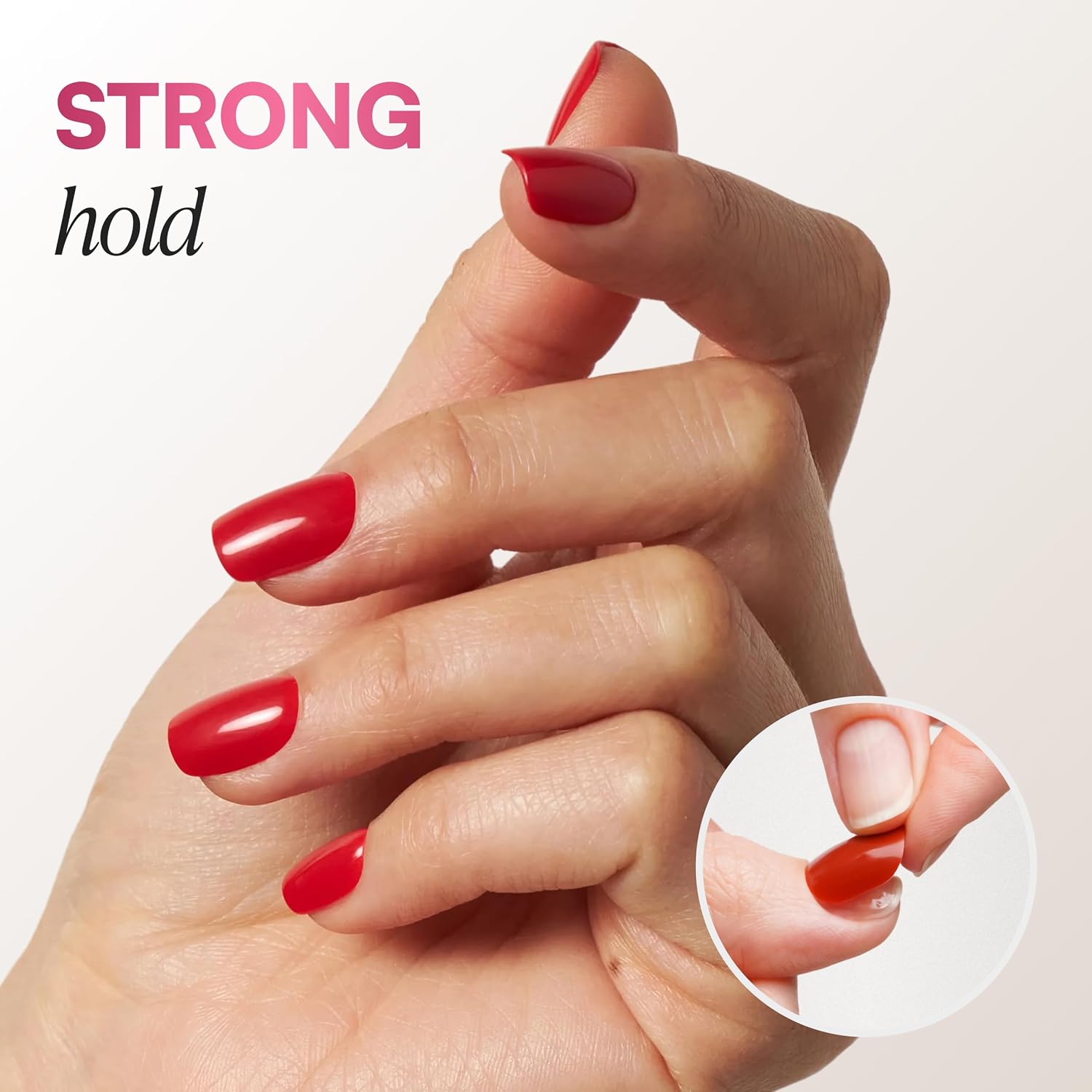DOONAILS Extra Strong Nail Tabs for Press On Nails – Waterproof, Ultra-Thin Adhesive Nail Tabs, Easy & Gentle Alternative to Glue, 180 Count, 15 Sizes
