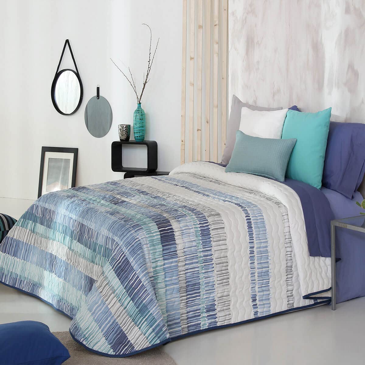 Reig Marti Bouti Mitchell 2P - Cama 150 cm - Color Azul C03