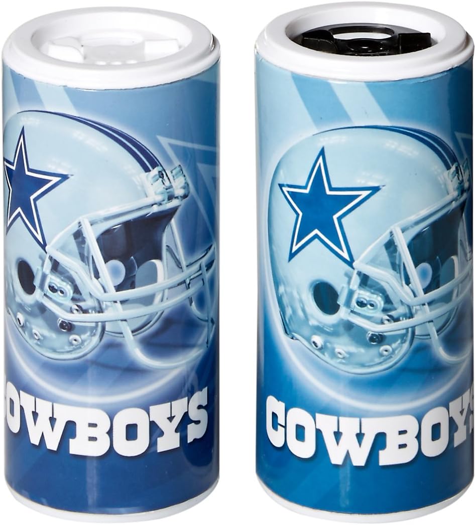 NFL Dallas Cowboys Refillable Salt and Pepper Shaker