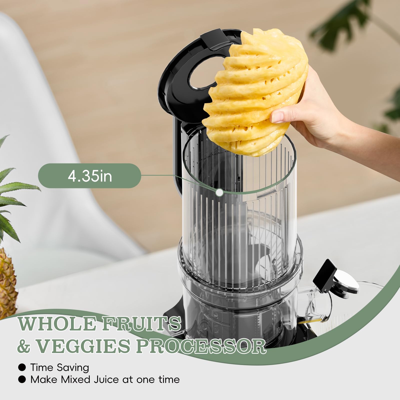 Whall Cold Press Juicer Machine with - Detailed View