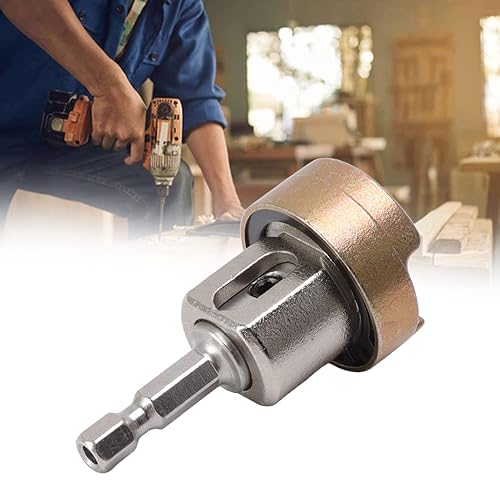 Juego de brocas avellanadas de acero al carbono de 5 flautas, 3/8 x 3/32 x 1/4 pulgadas, 1 unidad