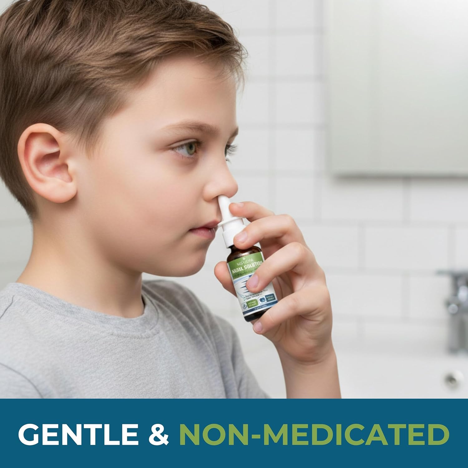 NOVEHA Xylitol Nasal Spray – Drug-Free Natural Moisturizer for Dry Nose, Sinus & Allergy Relief – Hydrating Saline Nasal Spray with Vitamin D3 & Grapefruit Seed Extract Gentle Daily Congestion Support