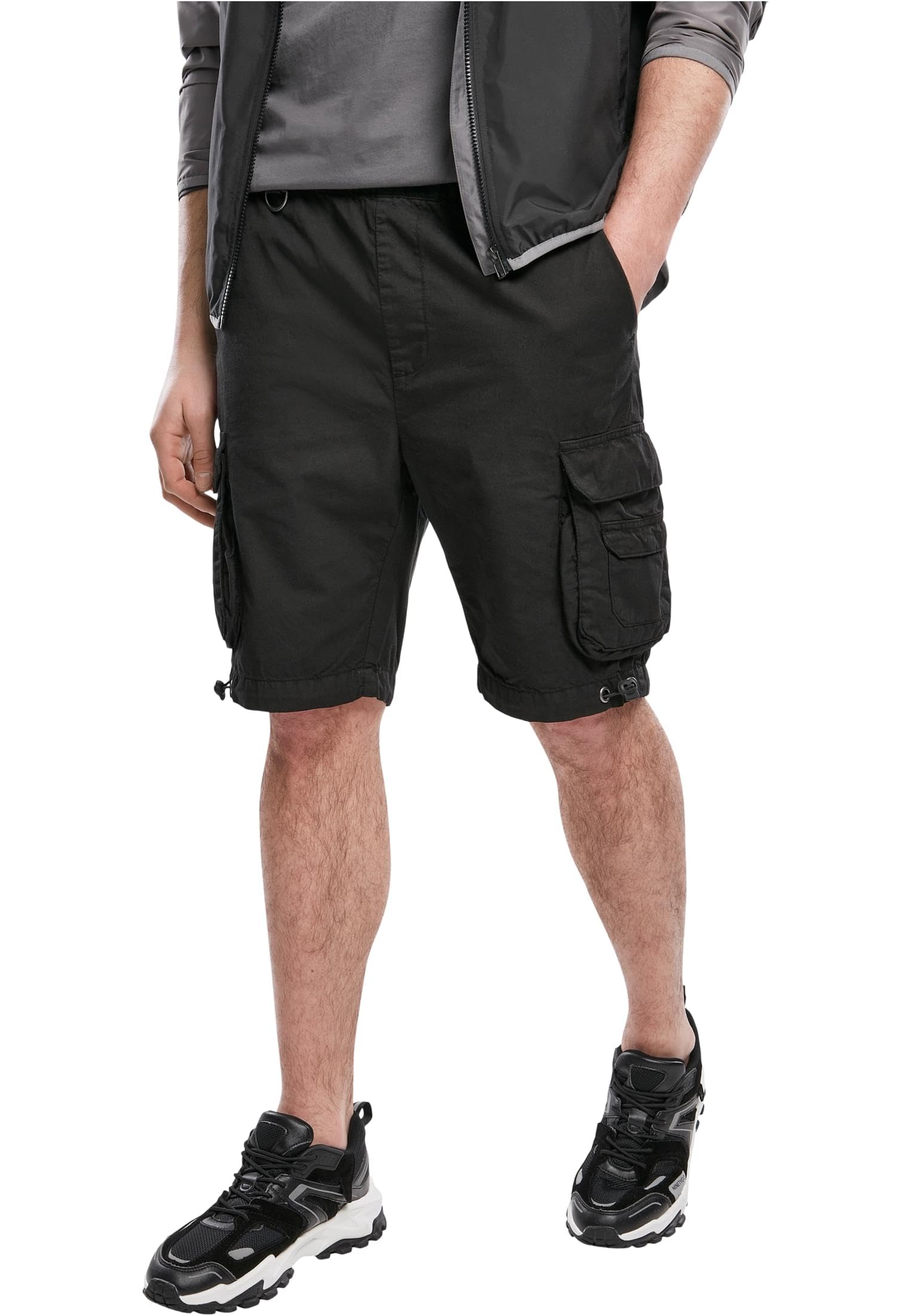 Urban Classics Men's Double Pocket Cargo Shorts, Short Men's Trousers, Available in Many Different Colours, Sizes S to 5XL