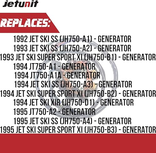 Miniatura 4 de Estator para Kawasaki Jet-Ski 21003-3726 1992-1995 (750 SS-JH750) 1994-95 (ST-JT750) 1993-95 (Super Sport XI-JH750) 94(XiR-JH750)