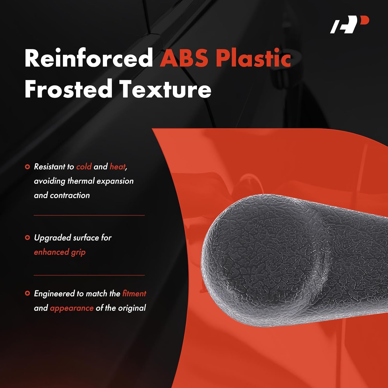 A-Premium Front or Rear Driver or Passenger Side Window Crank Handle