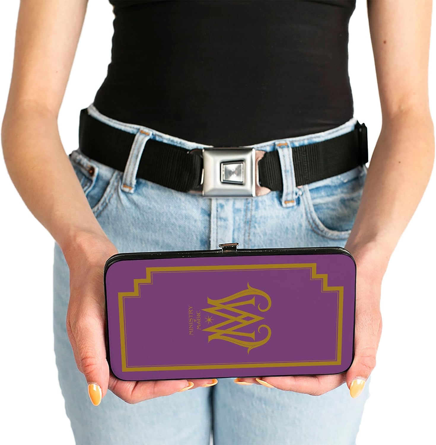Buckle-Down Women's Hinge Wallet-Fantastic Beasts, 7" x 4"