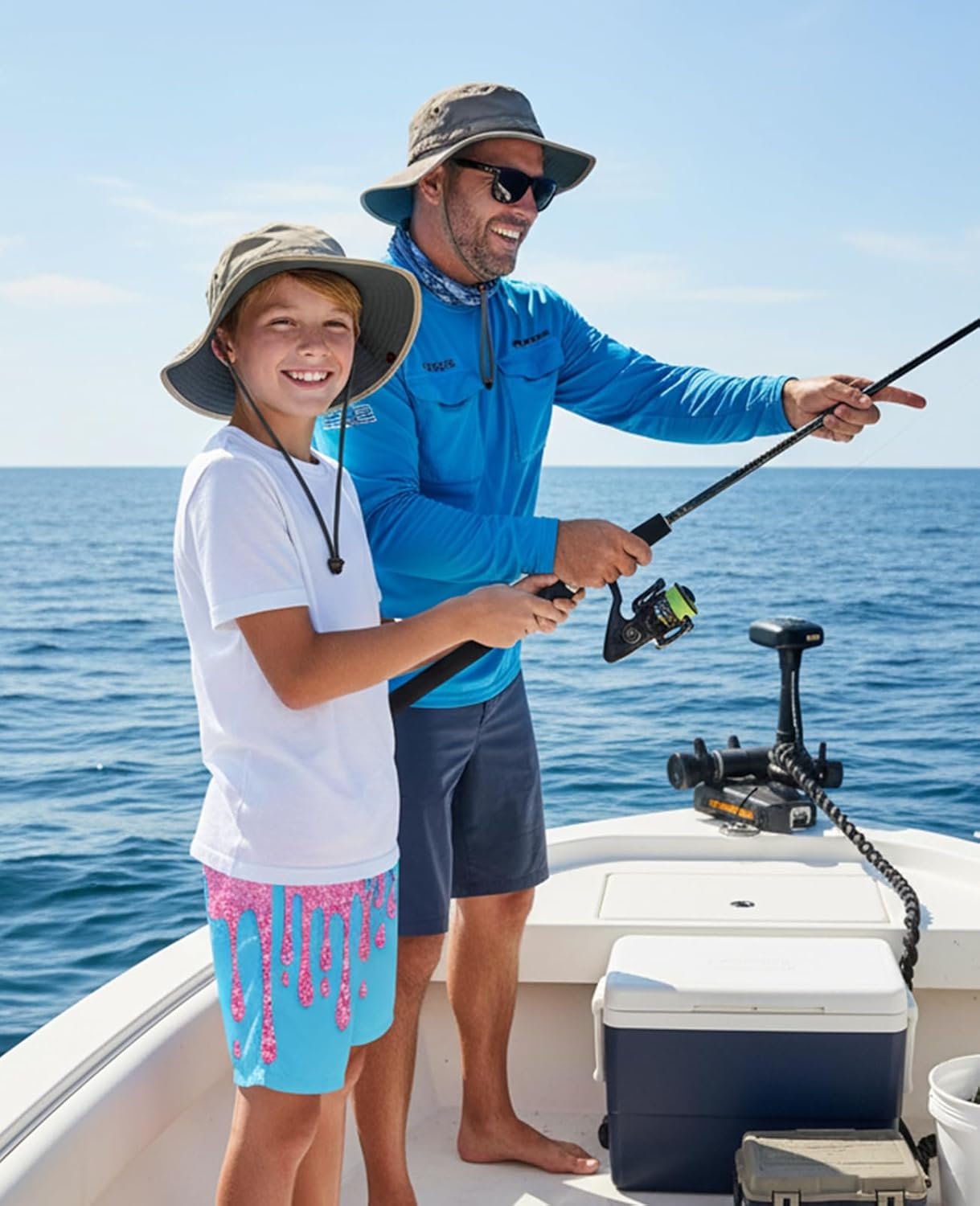 Cozople 7-16T Teen Boys Swim Trunks Quick Dry UPF 50+ Swimwear Bathing Suit for Big Boys Beach Swim Boards Shorts - Image 2