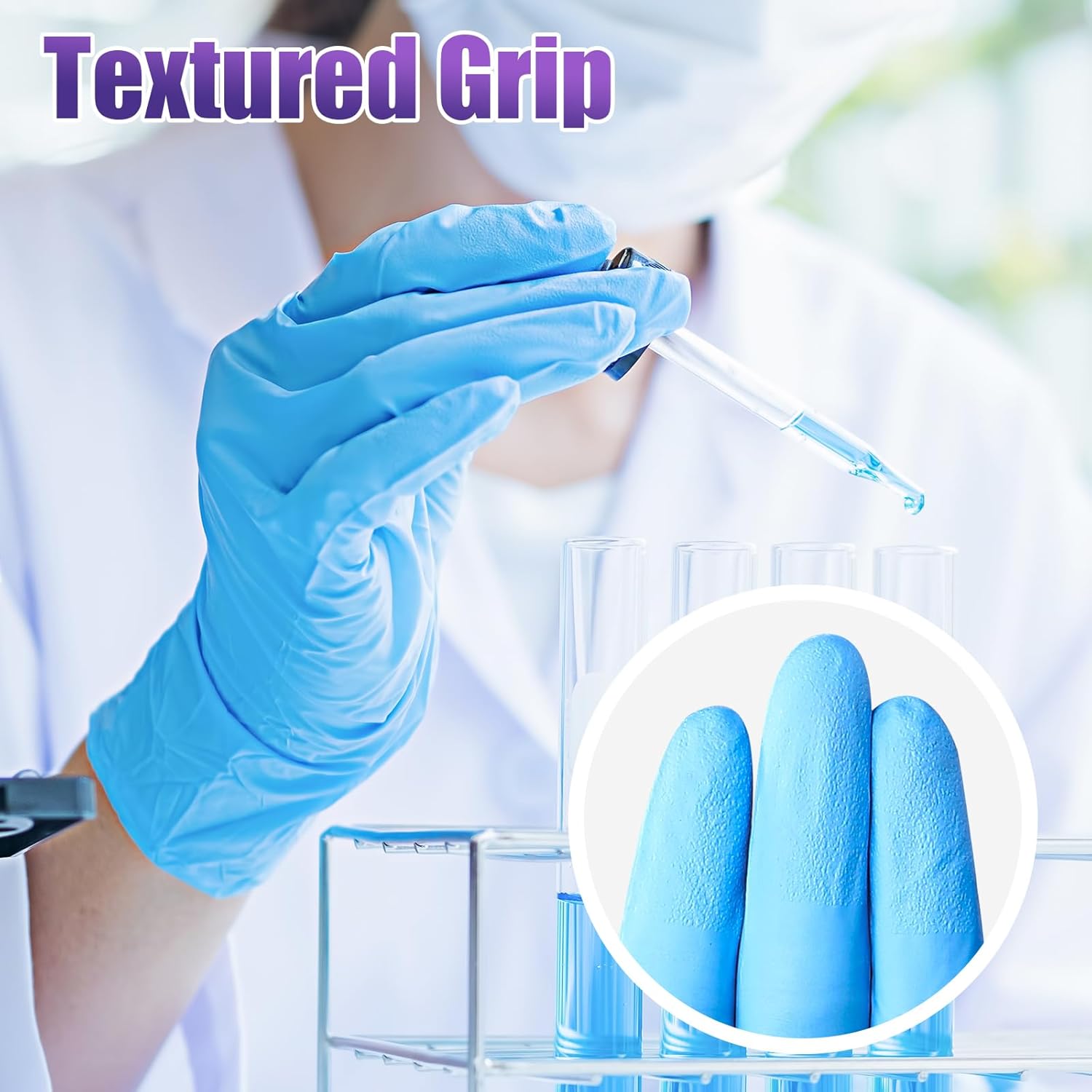 Heavy Duty Disposable Nitrile Gloves 6Mil-1200 Count,Latex Free,Powder Free for Cleaning Cooking Food Prep and Medical - Image 7