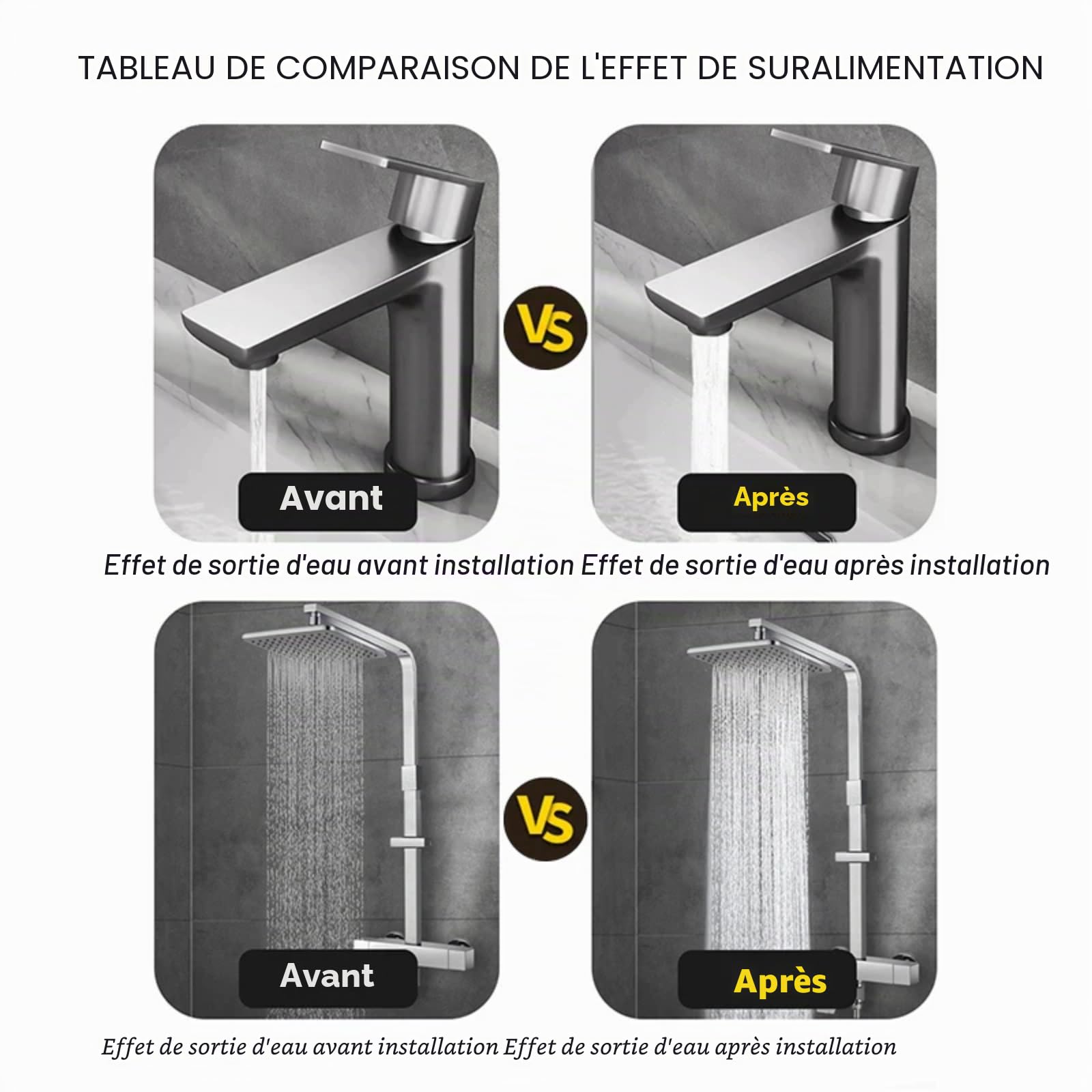 Pompe d'augmentation de pression 24V, 100W 25L Pompe de surpression d'eau silencieuse à détection intelligente entièrement automatique pour systèmes d'alimentation en eau