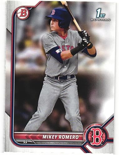 MIKEY ROMERO 2022 Bowman Draft 1st BD42 Baseball Rookie Card RC Boston Red Sox