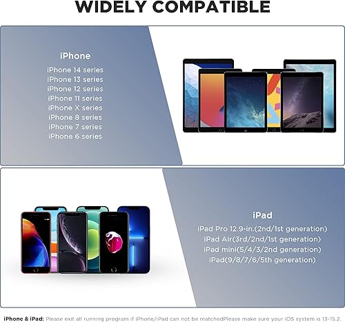 Miniatura 6 de BOYA Micrófono Lavalier inalámbrico para iPhone iPad Teléfono Omnidireccional Externa Mini Solapa Micrófono Lightning para iPhone Micrófono Clip-On