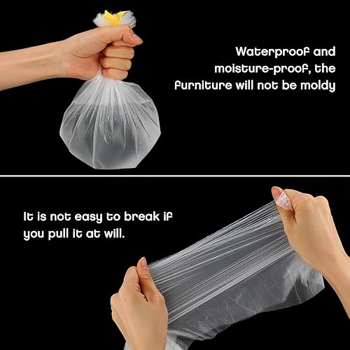 Miniatura 5 de Seajan Películas de enmascaramiento precintadas, película de plástico con cinta, lámina de plástico, película de enmascaramiento para pintura