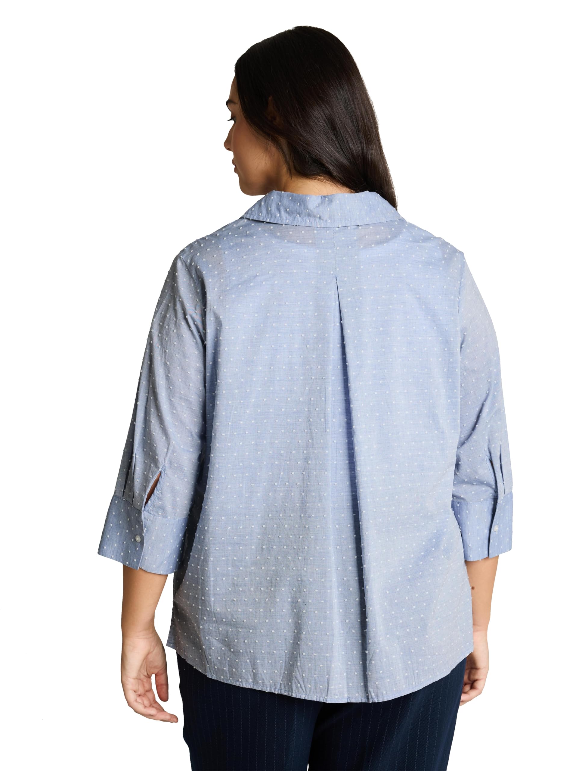 TOM TAILOR Damen Plussize Loose Fit Bluse