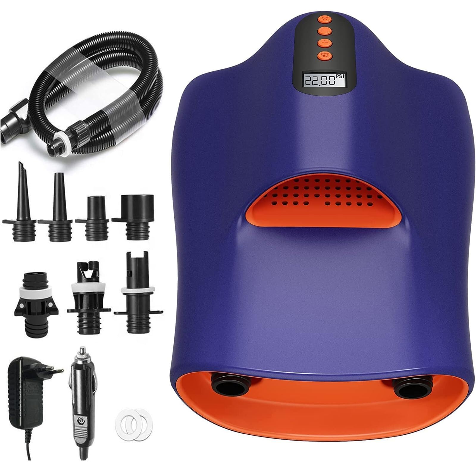 Paddle Board Inflator Electric SUP Pump Rechargeable Electric Paddle Board Pump - 20PSI, Fast ...