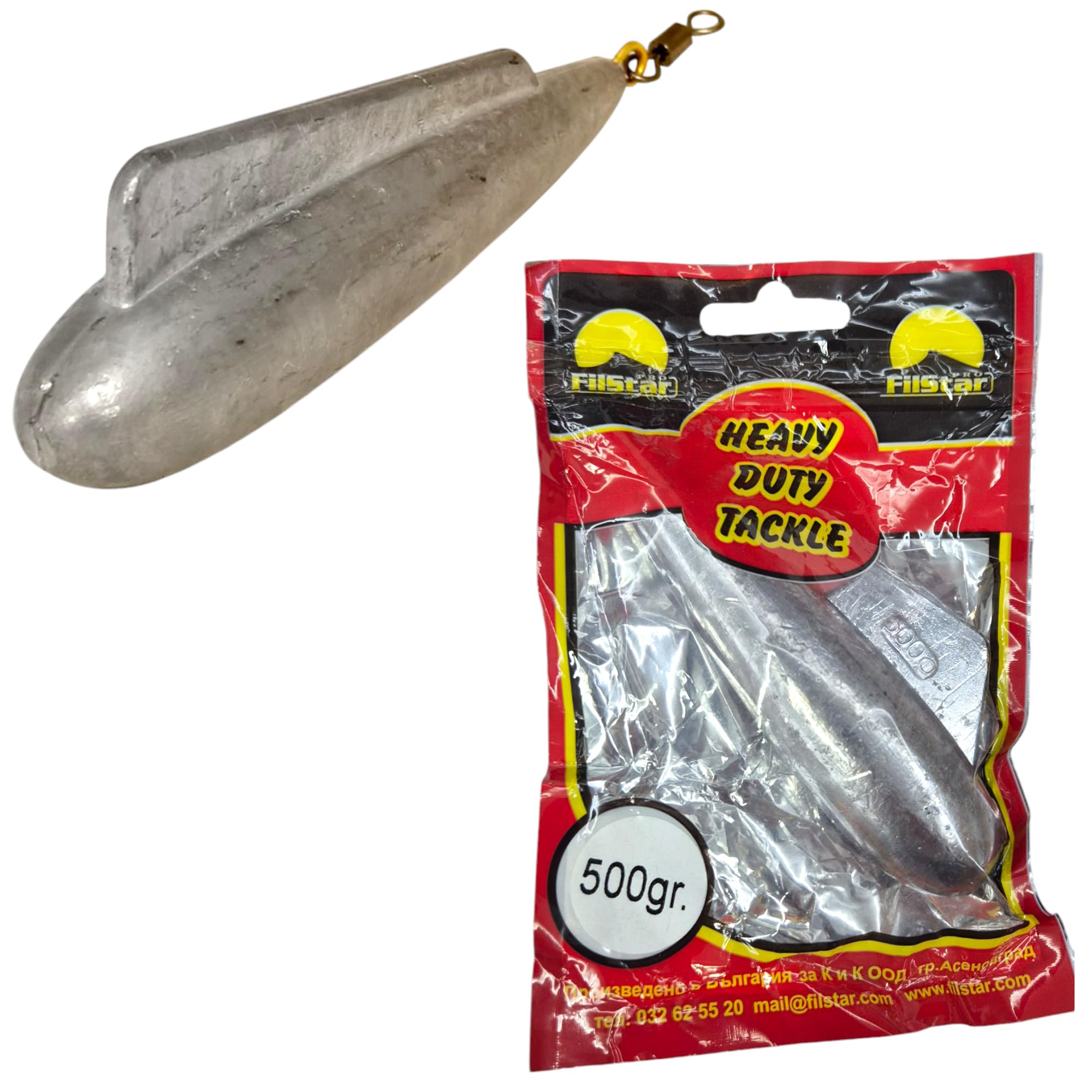 Plomos Pesca de Curricán 1x500g - Plomos de Pesca con Pesca Giratorio - Plomo Pesca Carpa - Carpfishing Pesca Accesorios - Fishing Kit de Pesca Completo Mar - Aparejos de Pesca – Pescar