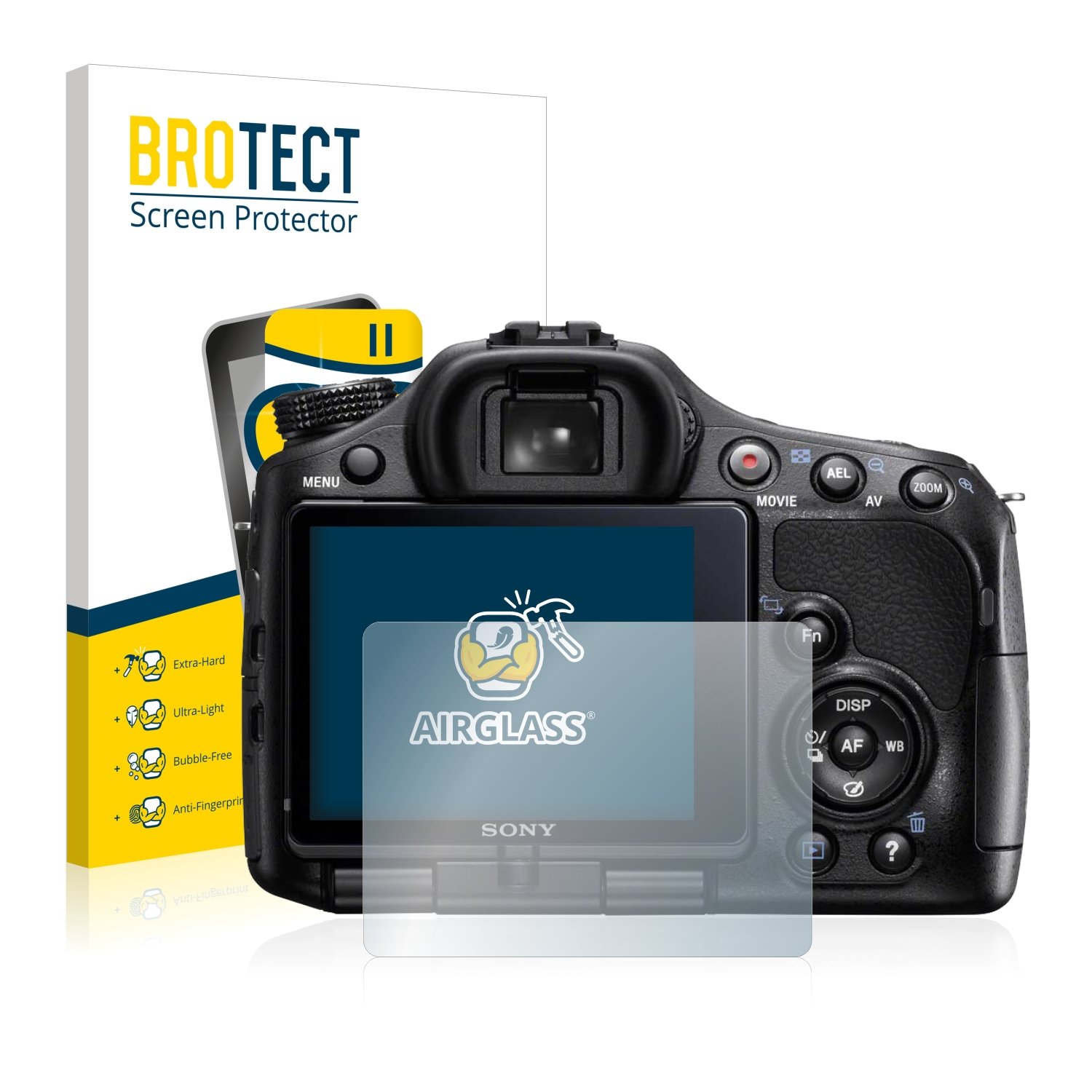 Brotect Protection Écran Verre Pour Sony Alpha 58 (SLT-A58