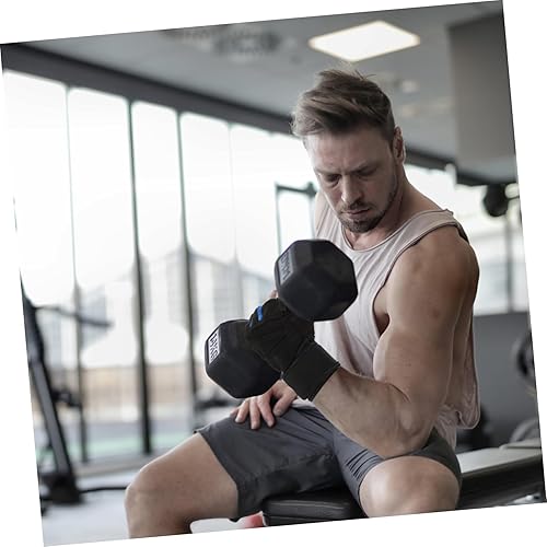 Miniatura 7 de YARNOW 3 pares de guantes de ciclismo guantes de fitness para hombre guantes de levantamiento de pesas guantes para gimnasio hombre guantes de