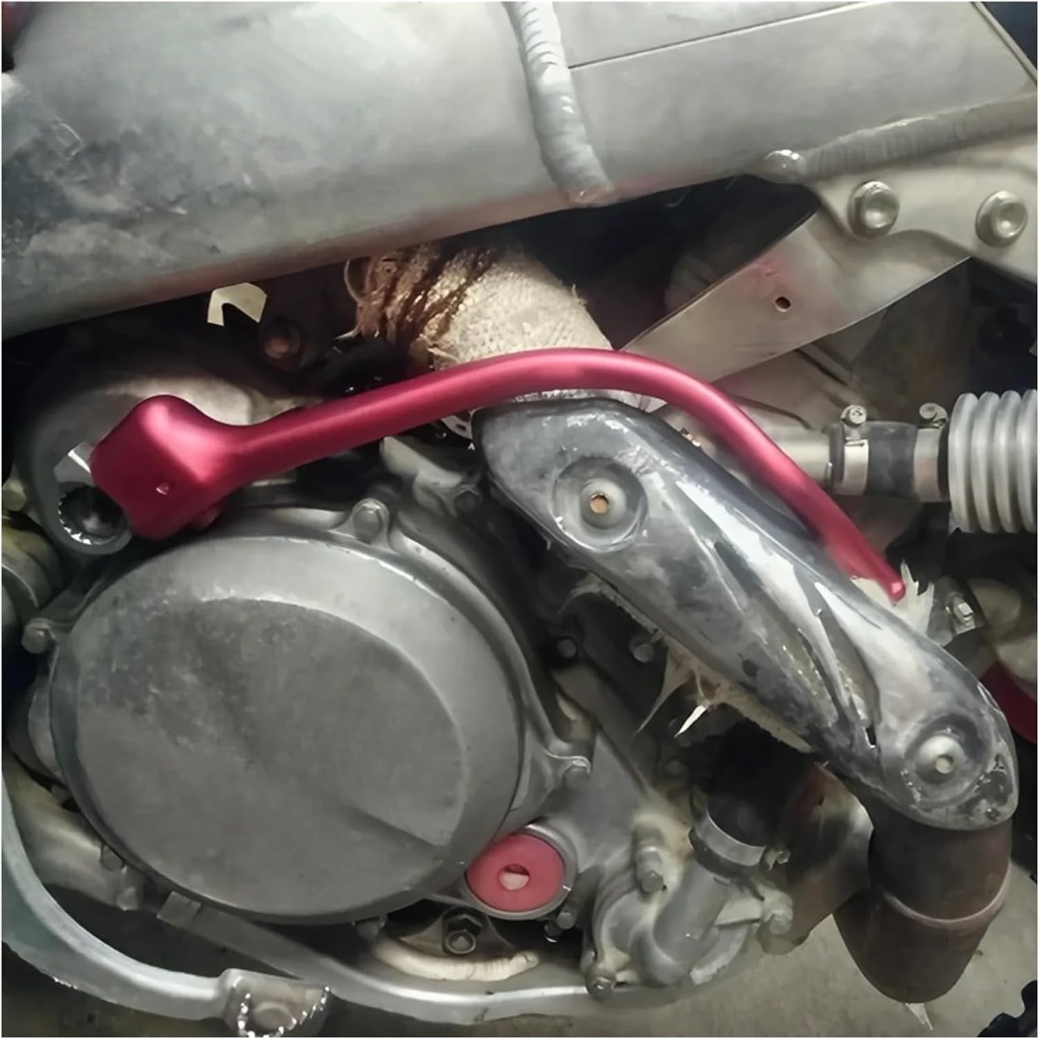 Motorcycle Start Lever Motocross CNC Kick Start Starter Lever Pedal for CRF250R CRF450R CRF150R 150RB 150R 250R 450R 2007-2024 Motorcycle Parts