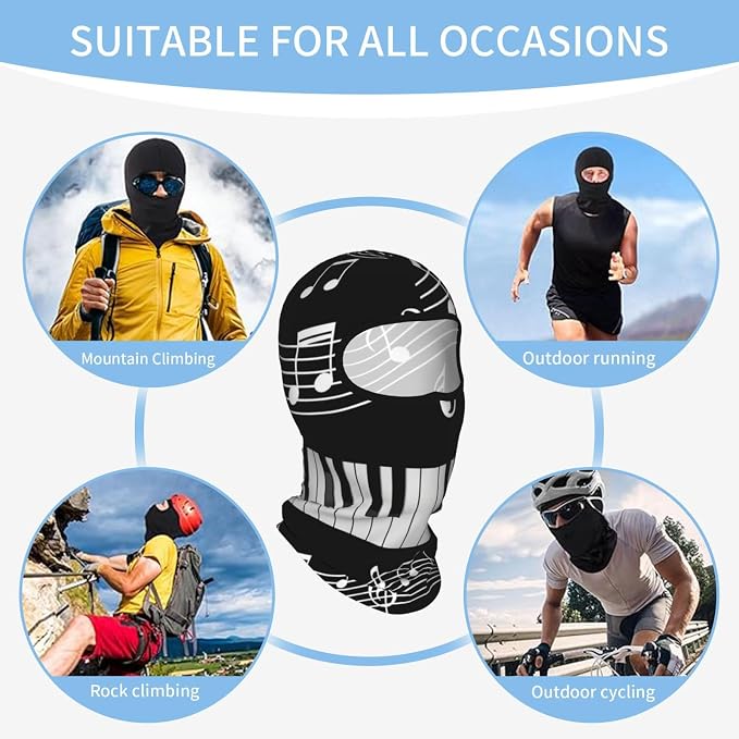 Balaclava para moto transpirable y ligera unisex miniatura 8