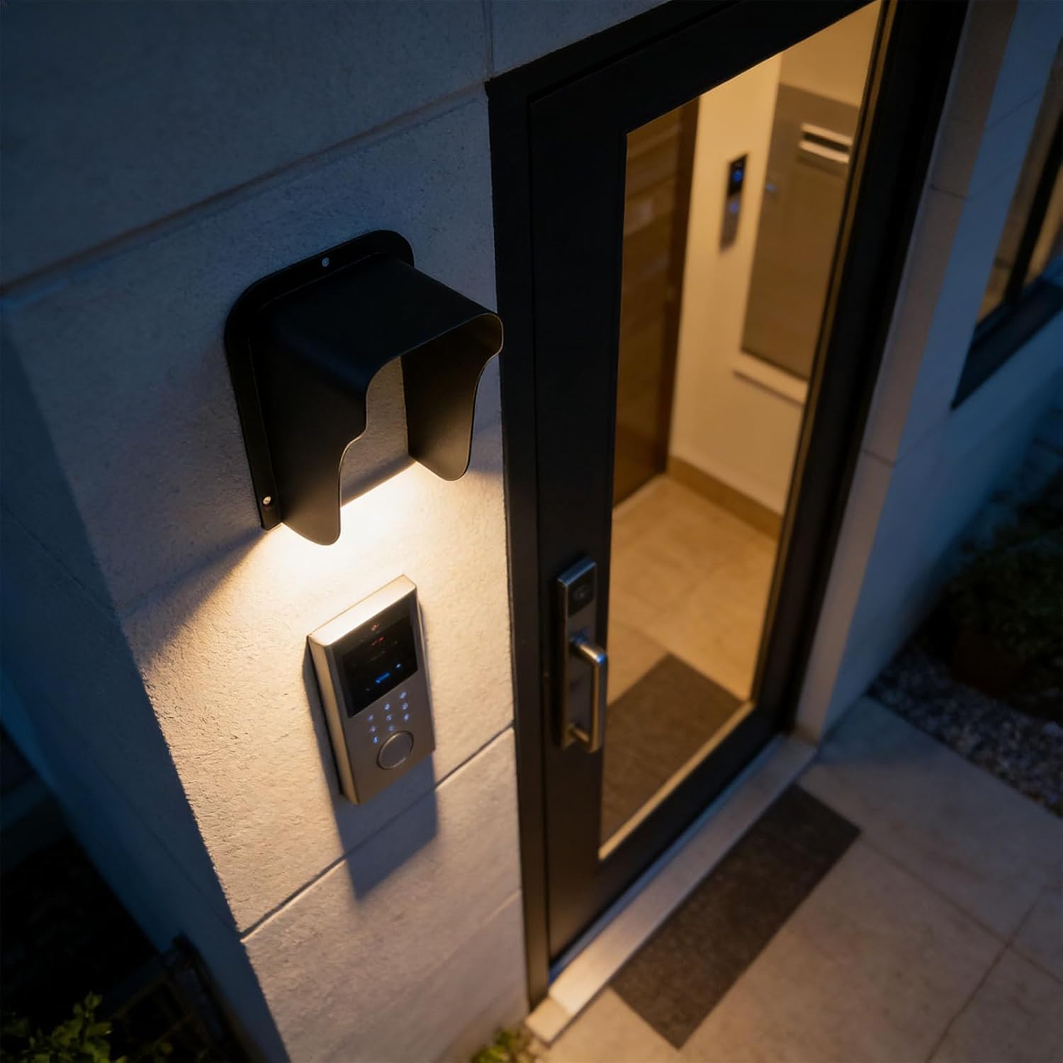 Waterproofed Cover for Wireless Doorbells Smarted Door Bells Rings Chimes Button Doorbells Case Rain Cover