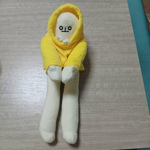Miniatura 7 de Muñeca de plátano de 16 pulgadas, juguete de plátano de felpa con imán, divertida almohada de felpa intercambiable, juguete de descompresión