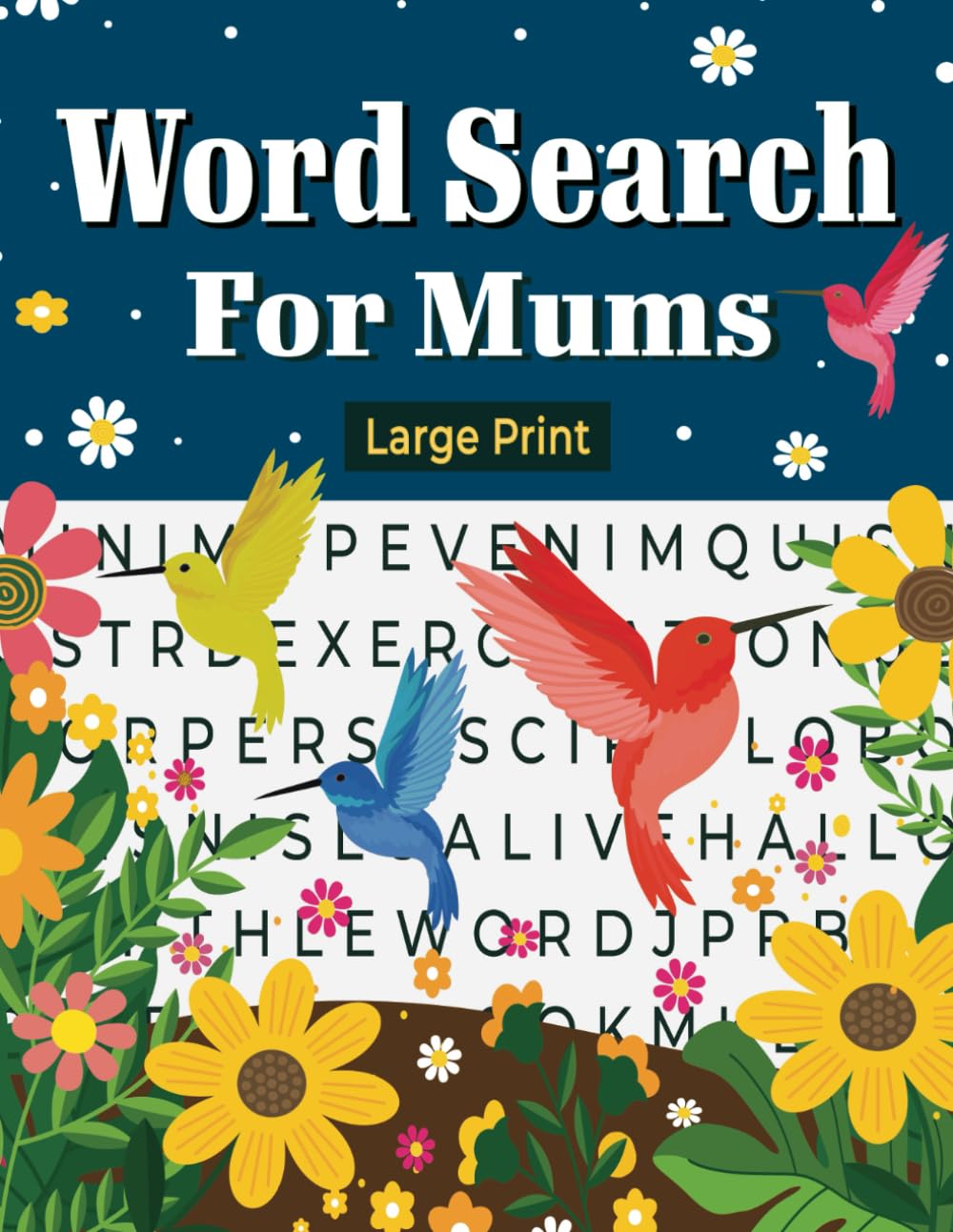 Word Search For Mums: With 1200 Words To Find