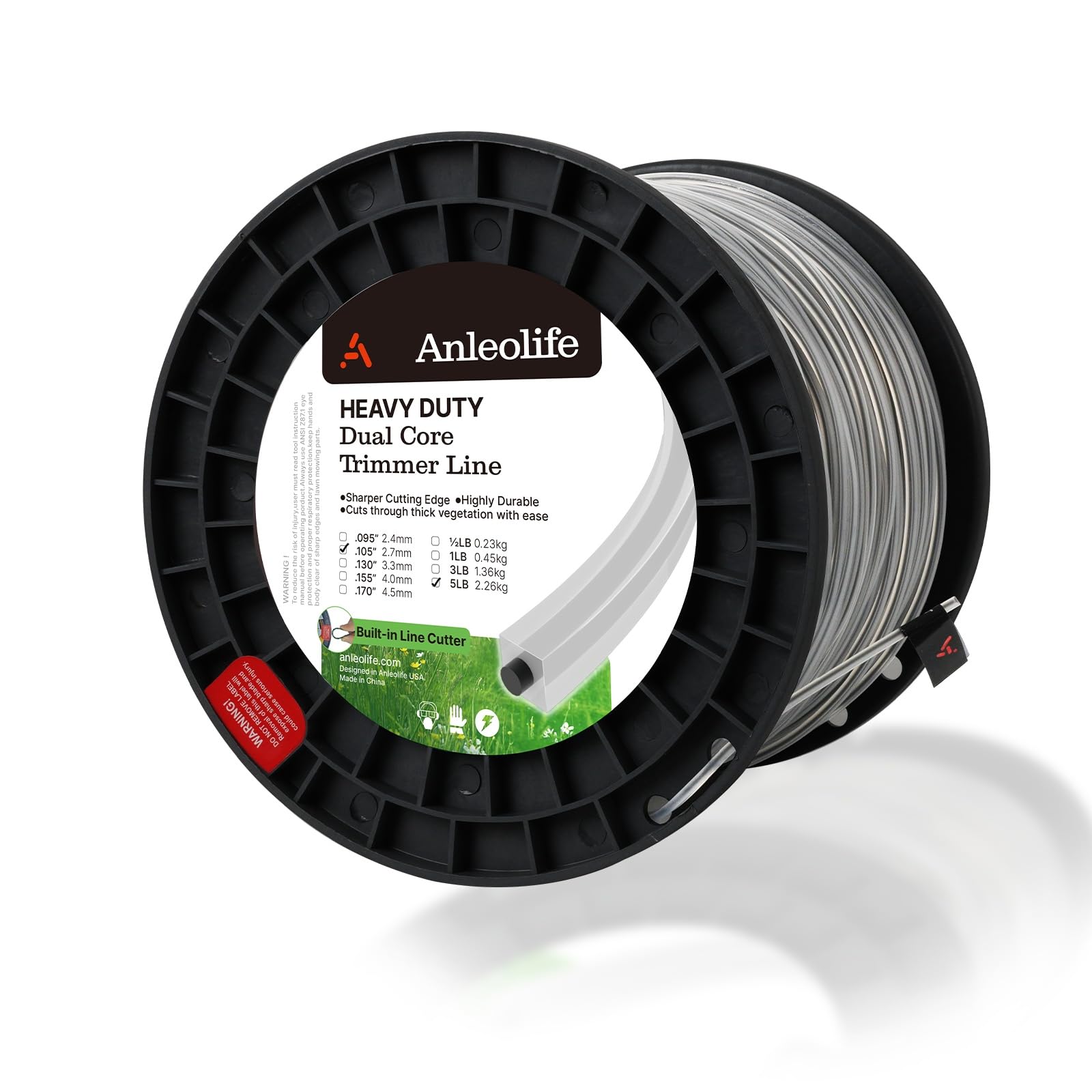 Agrileo Amazon.com : A ANLEOLIFE 5-Pound Heavy Duty Square .105-Inch-by