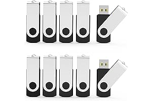 Aiibe 10 Pack of 8GB USB Flash Drives