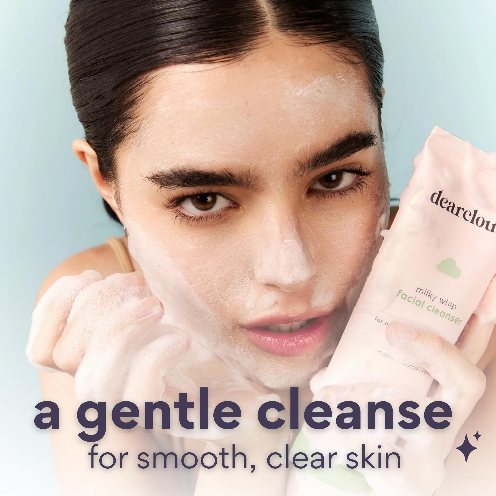 Amazon.com: dearcloud Milky Whip Matcha Facial Cleanser – Korean